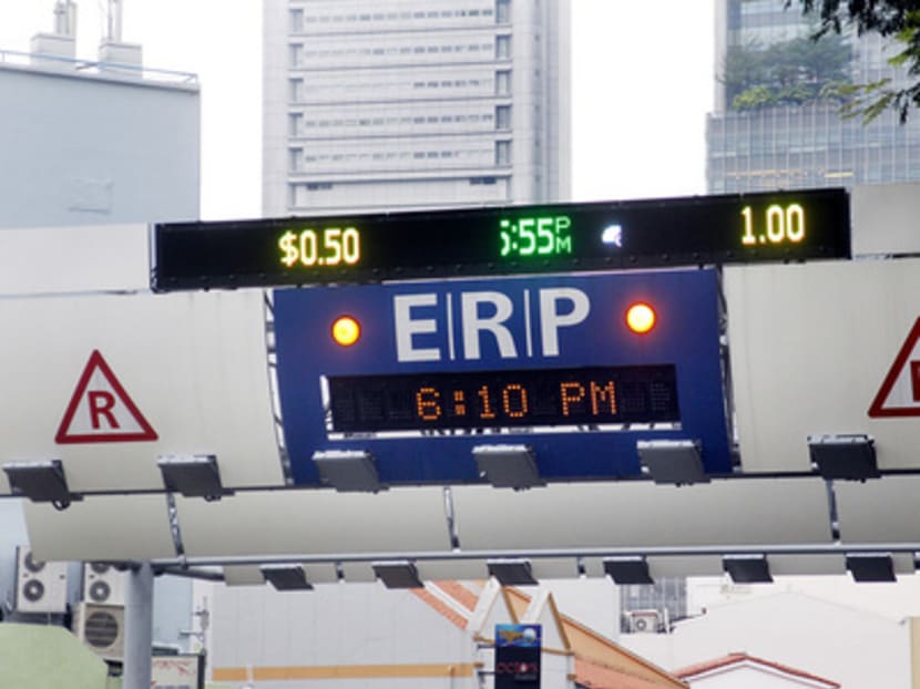 Evening ERP along South Bridge Road. Photo: Ernest Chua