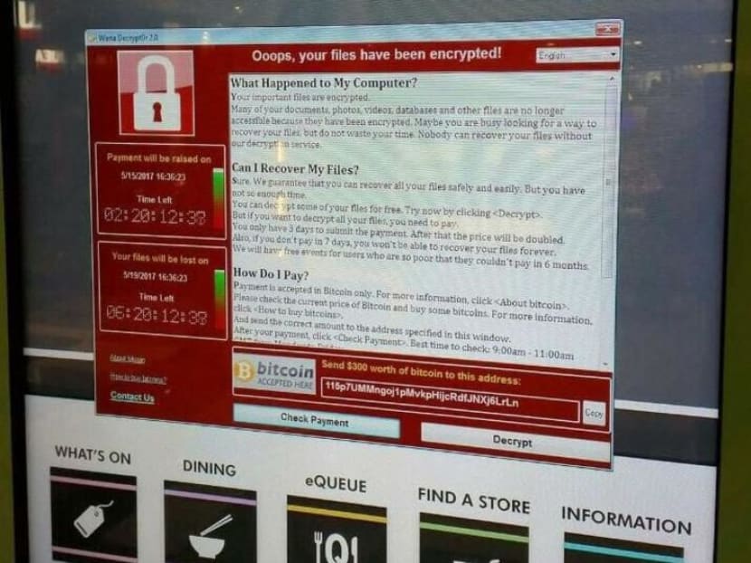 No reports of Petya ransomware infection in Singapore, govt systems ...