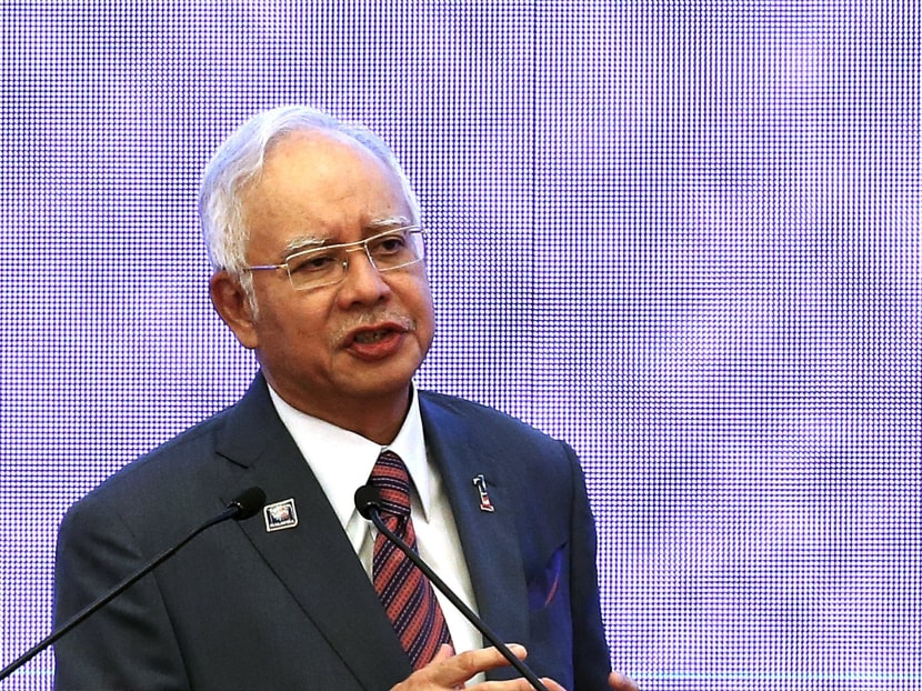 Malaysia's Prime Minister Najib Razak speaks at the 48th Association of Southeast Asian Nations (ASEAN) foreign ministers meeting in Kuala Lumpur, Malaysia, August 4, 2015. Photo: Reuters
