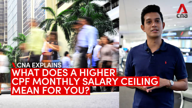 CNA Explains: What does a higher CPF monthly salary ceiling mean for you? | Video