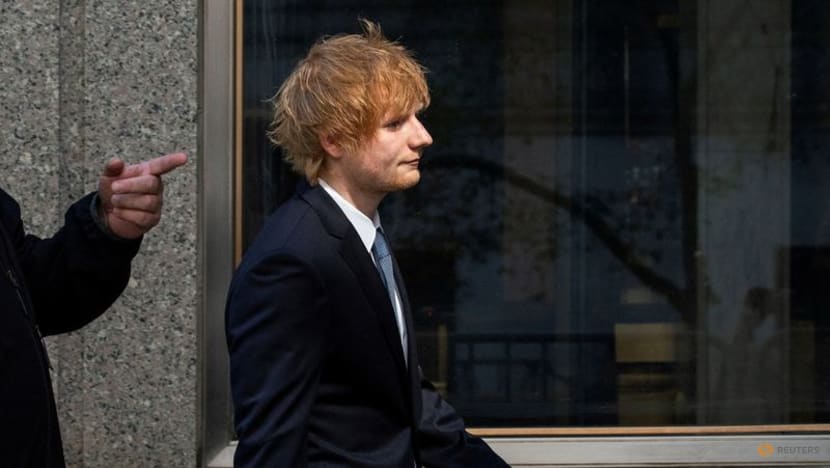 Ed Sheeran appears in US court for copyright trial over Marvin Gaye's Let's Get It On