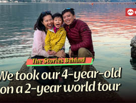 The parents who took their 4-year-old son out of preschool to go on a 2-year world tour
