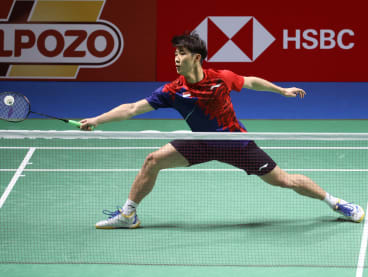 Singapore's Loh Kean Yew advances to India Open final in walkover