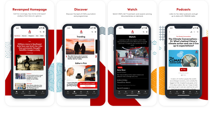 CNA launches revamped website and app with new, engaging features CNA launches revamped website and app with new, engaging features