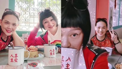 Chen Liping Met Up With Samsui Women Star Zeng Huifen And Netizens Are Going Crazy