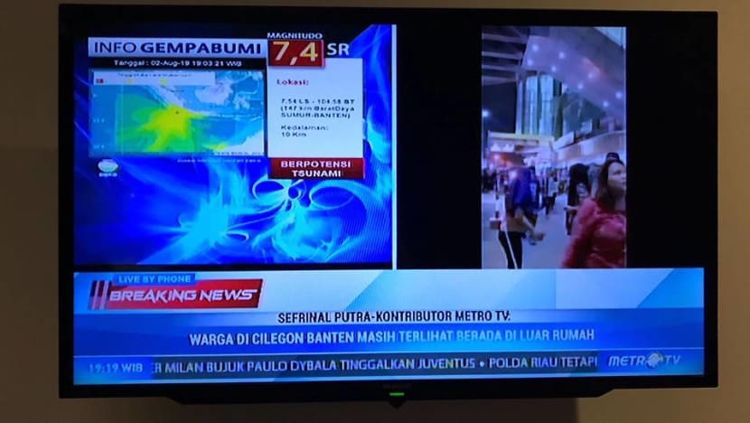 Indonesia lifts tsunami warning after powerful quake off Sumatra, Java Indonesia lifts tsunami warning after powerful quake off Sumatra, Java