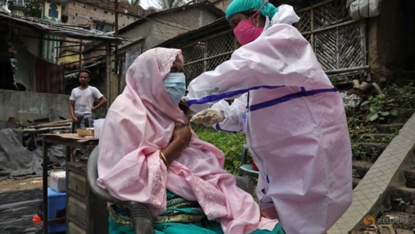India's vaccinations hit record with free COVID shots India's vaccinations hit record with free COVID shots