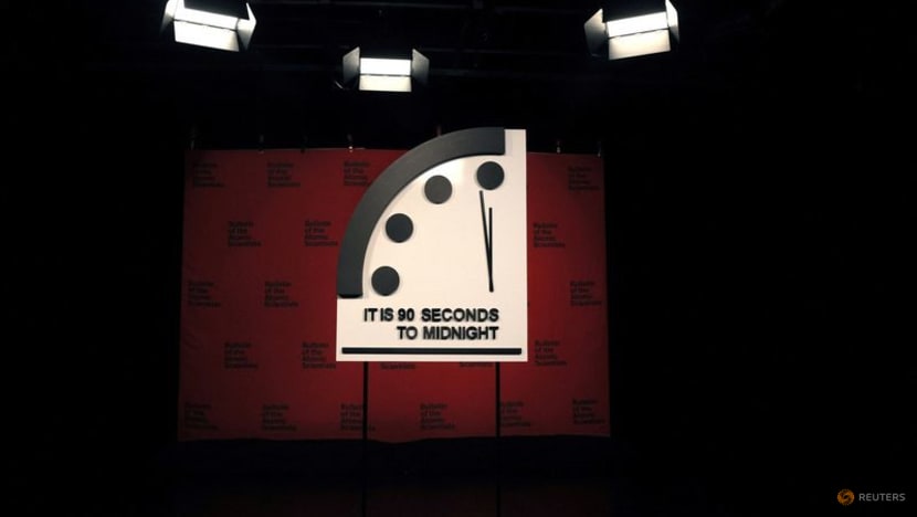 'Doomsday Clock' moves to 90 seconds to midnight as nuclear threat rises 'Doomsday Clock' moves to 90 seconds to midnight as nuclear threat rises