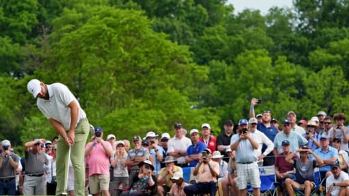 Dazzling eagle gets Scheffler on right track at PGA Championship