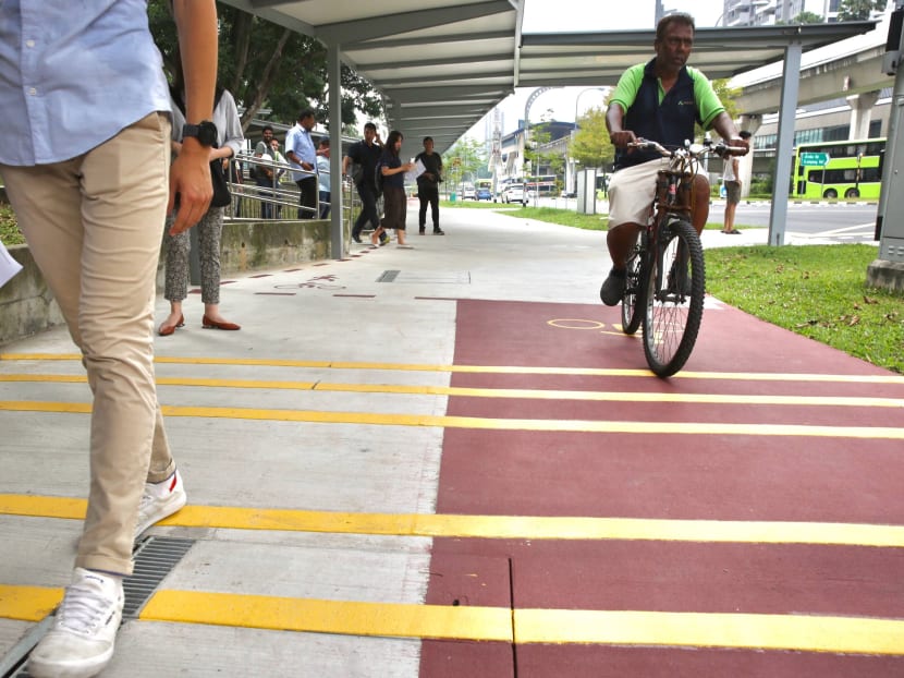 Few users of shared paths understand what sharing means, a writer said about the way cyclists and pedestrians behave on such tracks.