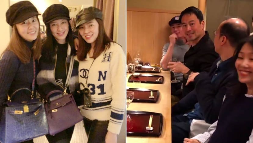 Ruby Lin, Kelly Lin and Delia Tseng’s girls' night out