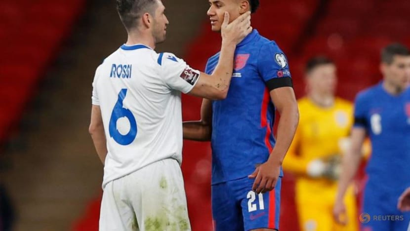 Football: Calvert-Lewin scores twice as England thump San Marino Football: Calvert-Lewin scores twice as England thump San Marino