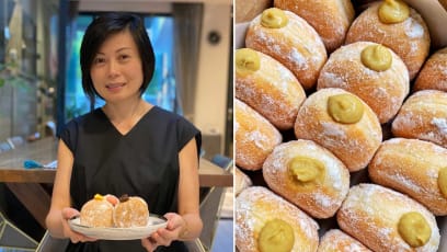 Ex-Hotel Manager Now Selling Halal Durian Pengat 'Hotel Pillow Doughnuts'