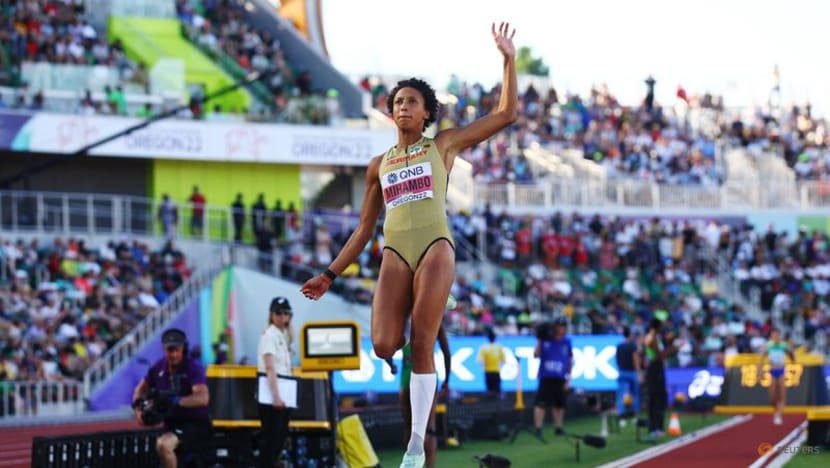 Mihambo wins second straight long jump world title Mihambo wins second straight long jump world title