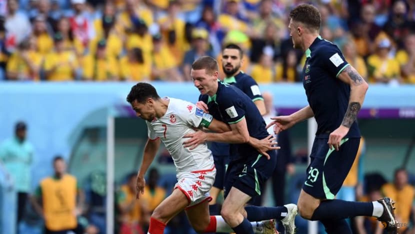 Aussie grit blunts Tunisia's attack in vital win Aussie grit blunts Tunisia's attack in vital win