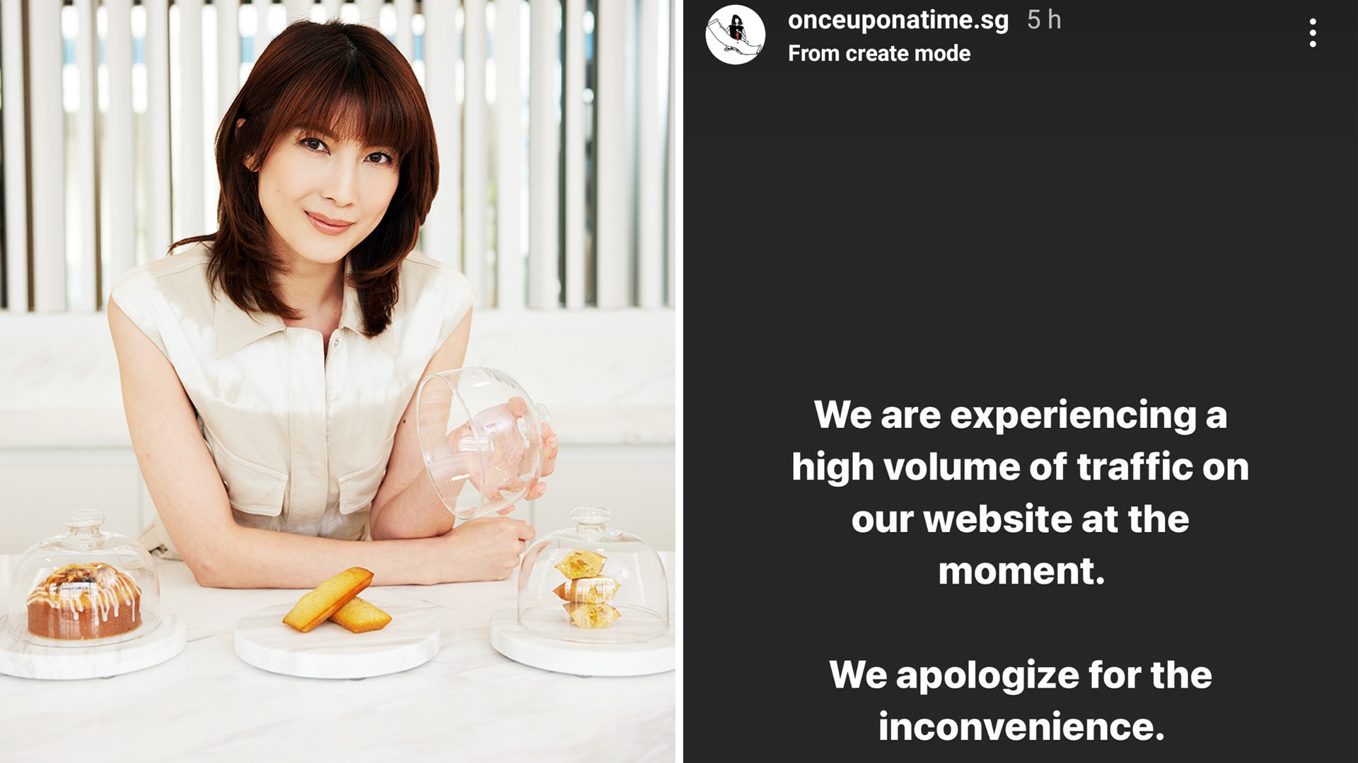 Jeanette Aw’s Cakes So Popular, Her Patisserie’s Website Crashed Minutes After Launch Jeanette Aw’s Cakes So Popular, Her Patisserie’s Website Crashed Minutes After Launch