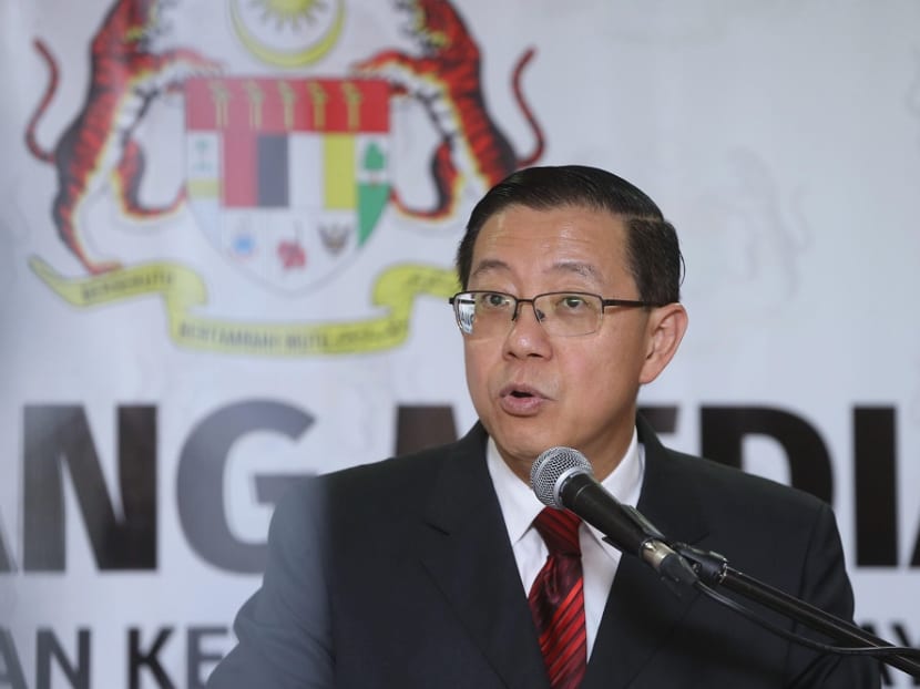 Finance Minister Lim Guan Eng speaks during a press conference in Putrajaya