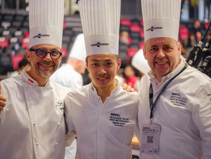Michelinstarred Singaporean chef Mathew Leong is competing at Bocuse d