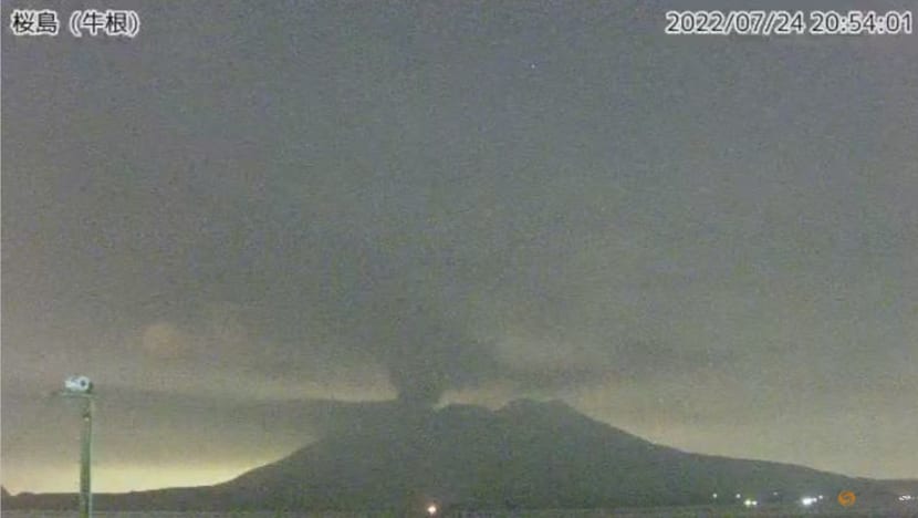 Volcano erupts on western Japanese island of Kyushu; regulators say no issues at nuclear plant Volcano erupts on western Japanese island of Kyushu; regulators say no issues at nuclear plant