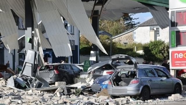 爱尔兰东北部加油站发生爆炸 造成至少七人死亡