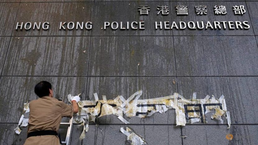 Hong Kong police vow to pursue HQ siege protesters