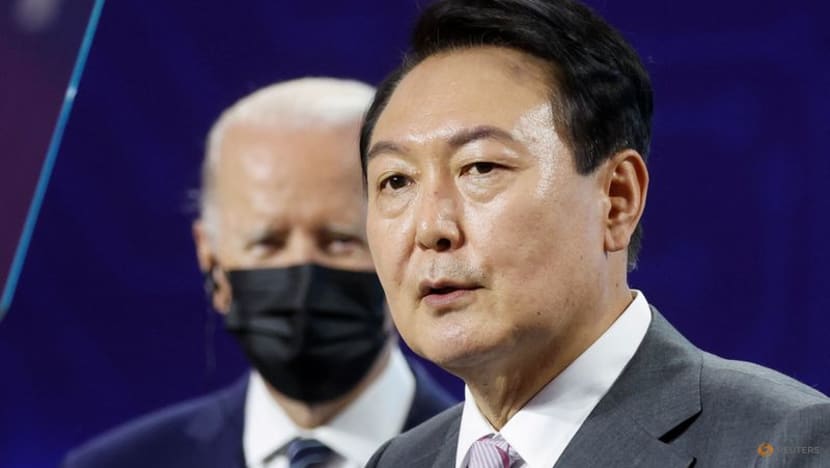 S Korea's Yoon calls for supply chain cooperation as Biden visits Samsung chip plant S Korea's Yoon calls for supply chain cooperation as Biden visits Samsung chip plant