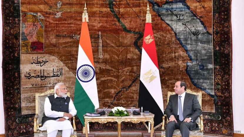 Egypt and India bolster ties as Modi makes first trip to Cairo