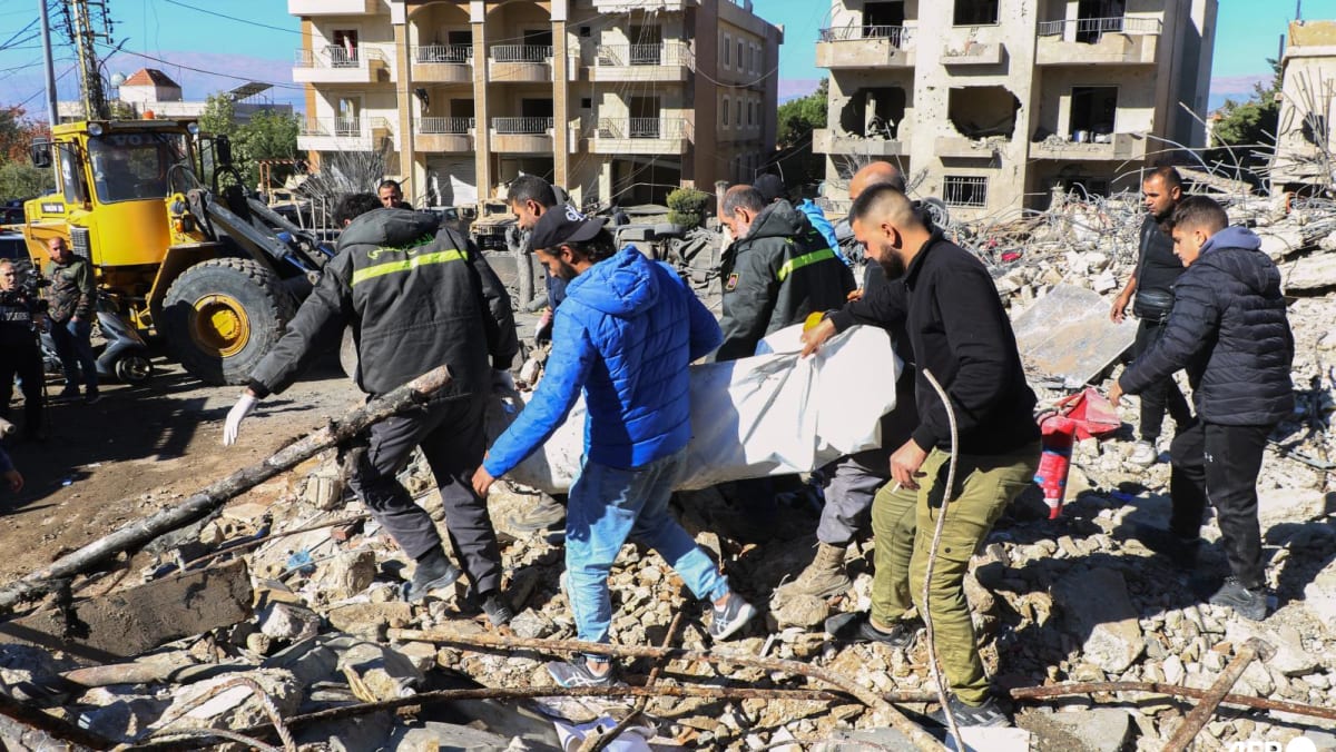 Lebanon rescuer picks up ‘pieces’ of father after Israel strike