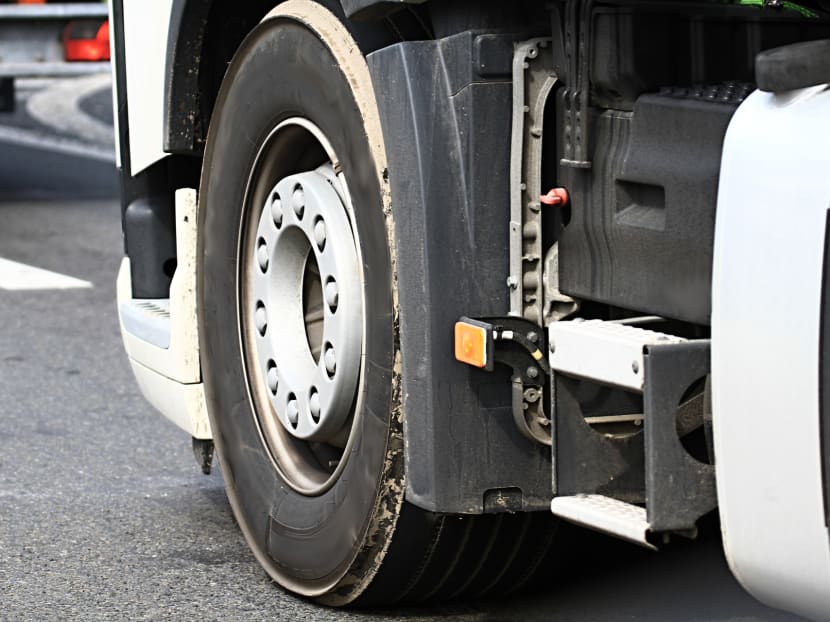 Lorry driver Sim Eng Hwa, 66, had pleaded guilty to dangerous driving and committing a rash act that endangered the safety of others. Lorry driver Sim Eng Hwa, 66, had pleaded guilty to dangerous driving and committing a rash act that endangered the safety of others.