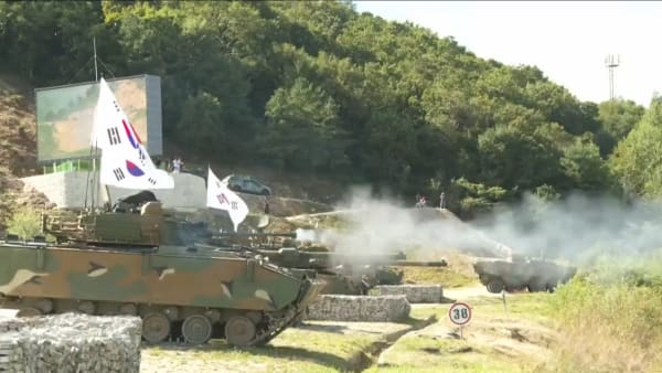 Making the most of having a hostile neighbour: South Korea’s rise to major global exporter of arms