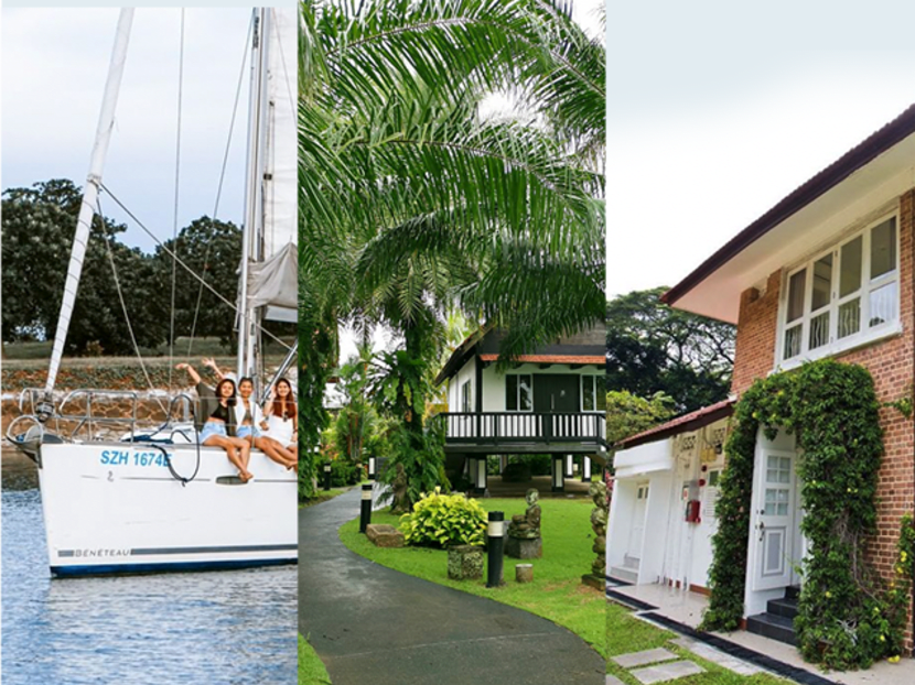 Fancy a ‘sailcation’? Here are 11 unconventional staycation spots in Singapore Fancy a ‘sailcation’? Here are 11 unconventional staycation spots in Singapore