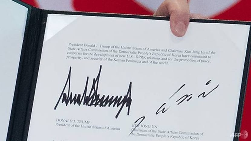 Kenyataan Bersama Presiden Trump, Kim Jong Un di Sidang Puncak S'pura Kenyataan Bersama Presiden Trump, Kim Jong Un di Sidang Puncak S'pura