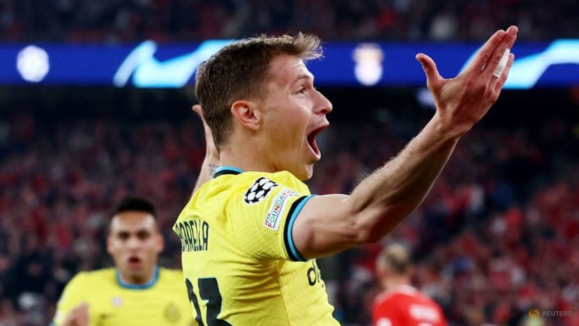 Inter's second-half double at Benfica puts them on course for semis Inter's second-half double at Benfica puts them on course for semis