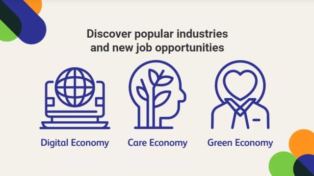 在数码绿色关护经济寻找工作机会 新传媒职业展今最后一天