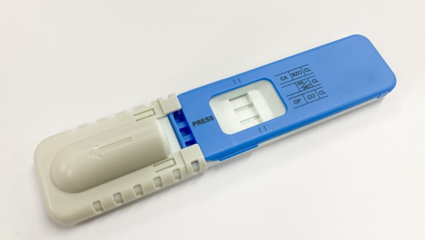 saliva test kit by central narcotics bureau