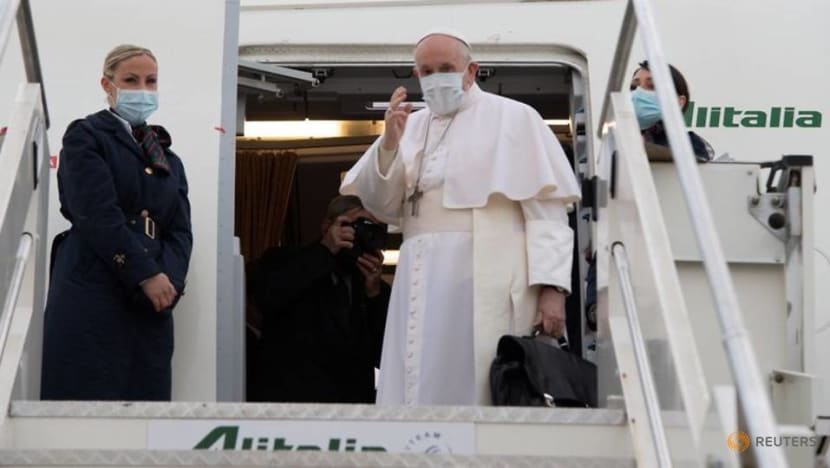 Pope weighed Iraq COVID-19 risk but believes God will protect