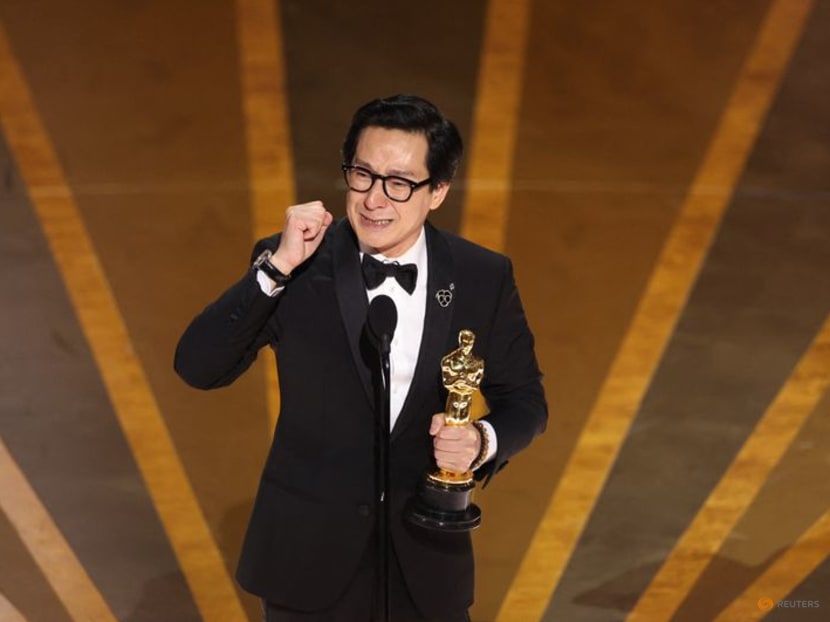Ke Huy Quan wins Best Supporting Actor Oscar for Everything Everywhere All At Once