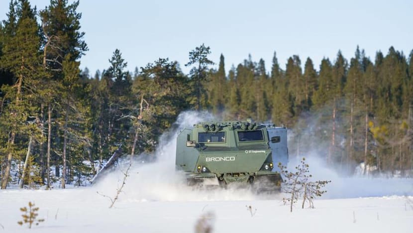 US Army selects ST Engineering's Bronco armoured troop carrier for tests in arctic conditions US Army selects ST Engineering's Bronco armoured troop carrier for tests in arctic conditions