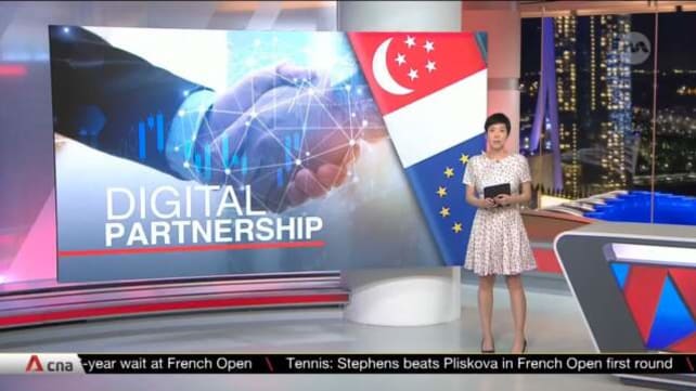 Singapore, EU looking at possible projects in digital partnership | Video
