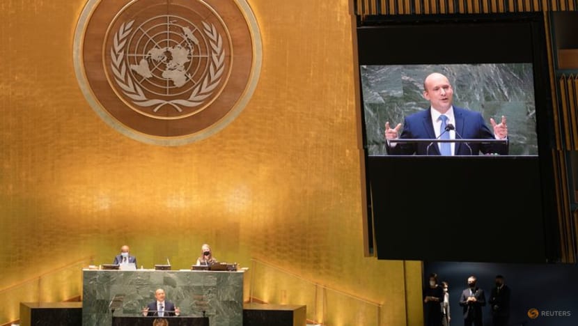 Israeli PM says Iran has crossed nuclear 'red lines'; Tehran calls it 'full of lies' Israeli PM says Iran has crossed nuclear 'red lines'; Tehran calls it 'full of lies'