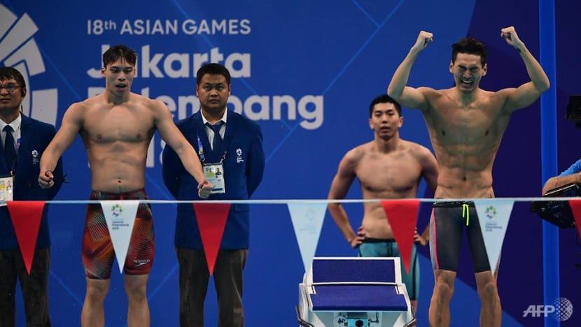 Asian Games: China swimmers win medley relay gold with new Games record Asian Games: China swimmers win medley relay gold with new Games record