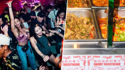 Nightclub Sets Up Cai Png Stall On Its Dancefloor During Lunchtime