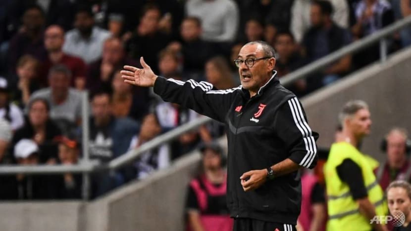 Football: Juventus gamble on Sarri delivering another style of Serie A title Football: Juventus gamble on Sarri delivering another style of Serie A title