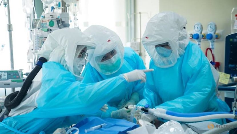 As COVID-19 cases surge, Thai hospital uses containers to store bodies As COVID-19 cases surge, Thai hospital uses containers to store bodies