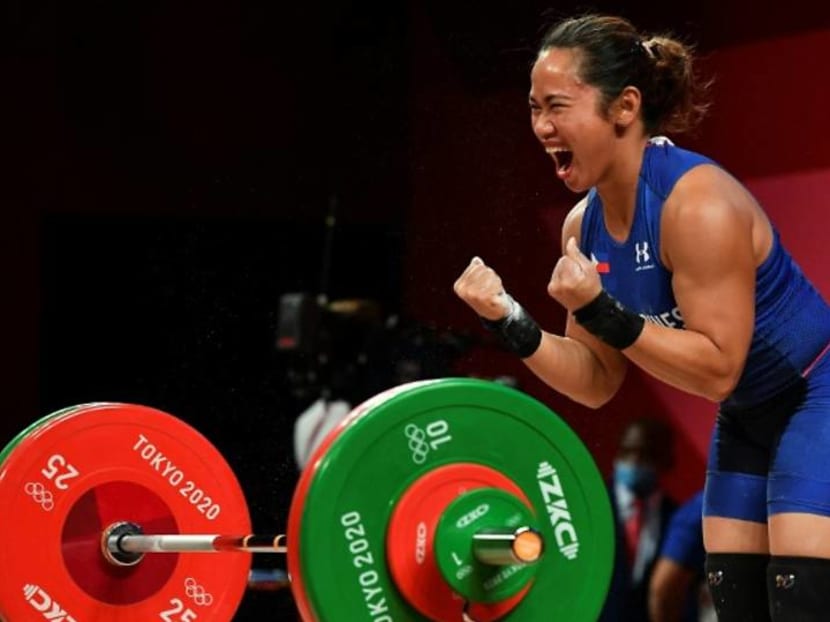 'So proud': Philippine weightlifter Diaz hailed for historic Olympic gold 'So proud': Philippine weightlifter Diaz hailed for historic Olympic gold