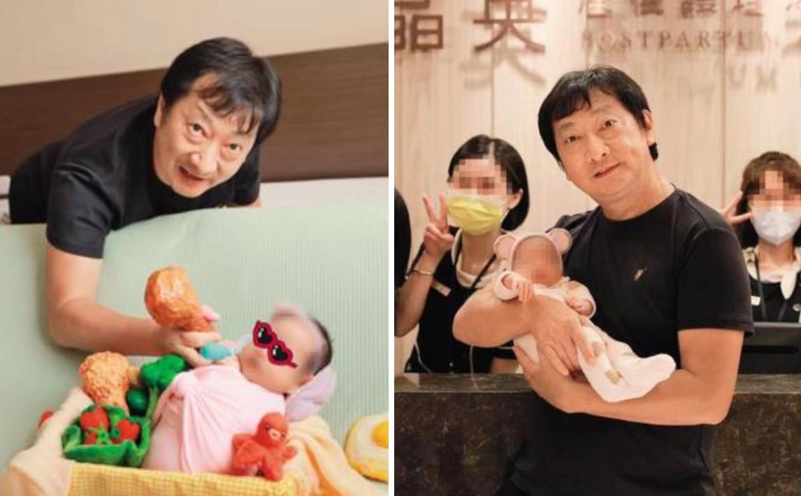 Taiwanese Comedian Jiu Kong Becomes First-Time Dad At 55 Taiwanese Comedian Jiu Kong Becomes First-Time Dad At 55