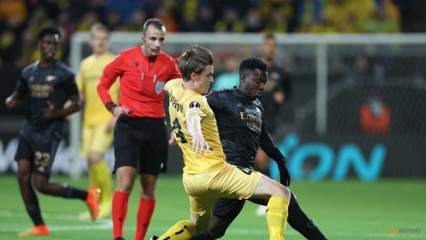 Soccer-Saka gives Arsenal Europa League win while Betis secure top-two finish Soccer-Saka gives Arsenal Europa League win while Betis secure top-two finish