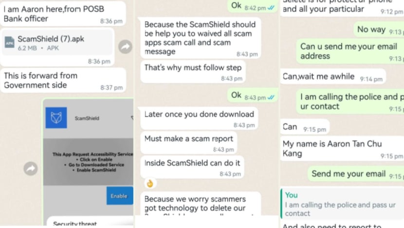 Police warn against fake ScamShield app used in phishing scams Police warn against fake ScamShield app used in phishing scams