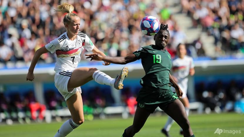 Football: Germany reach last Women's World Cup last eight with win over Nigeria Football: Germany reach last Women's World Cup last eight with win over Nigeria