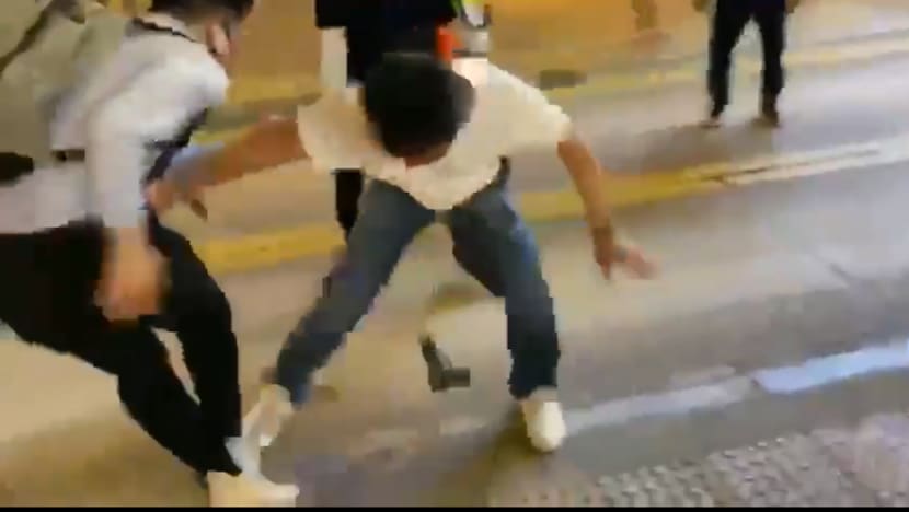 Teen shot in Hong Kong during protests sparked by anti-mask law: Reports